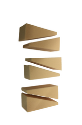 MEGAGA USA Triangle Shape Sponge Pack of 12