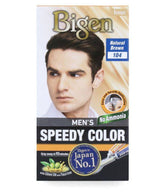 Bigen Men's Speedy Hair Color - Natural Brown (Shade 104)