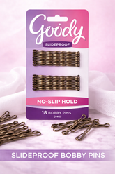 GOODY SLIDEPROOF BOBBY PINS 18CT 01465