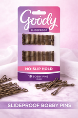 GOODY SLIDEPROOF BOBBY PINS 18CT 01465