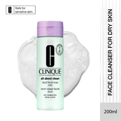 CLINIQUE ALL ABOUT CLEAN LIQUID FACIAL SOAP MILD 200ML