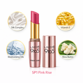 LAKME 9 TO 5 PRIMER + SHINE LIPSTICK 3.6G SP1 PINK RISE