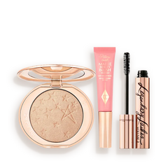 Charlotte Tilbury Hollywood Beauty Glow Set (Makeup Gift Set).