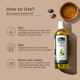 INDUS VALLEY BIO ORGANIC CASTOR OIL 200ML