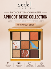 Sedell Paris karen leica 9-color eyeshadow palette 1# apricot beige
