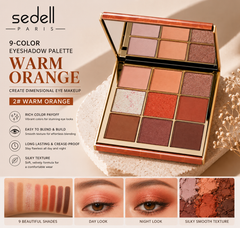 Sedell Paris karen leica 9-color eyeshadow palette 2#