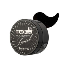 FarmStay Black Snail Hydrogel Eye Patch – 90g / 60 Patches