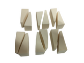 MEGAGA USA Triangle Shape Sponge Pack of 12
