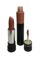 THE NUDES Duo Matte Finish and Moisturizing Lipstick and Lip Gloss
