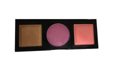 MEGAGA USA Glowish Micro Mini Natural Eyeshadow Palette Pack of 3