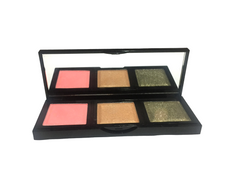 MEGAGA USA Glowish Micro Mini Natural Eyeshadow Palette Pack of 3