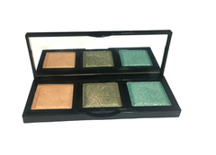 MEGAGA USA Glowish Micro Mini Natural Eyeshadow Palette Pack of 3