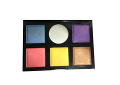 MEGAGA USA Glowish Micro Mini Natural Eyeshadow Palette Pack of 6