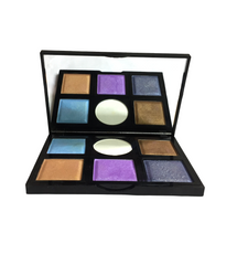 MEGAGA USA Glowish Micro Mini Natural Eyeshadow Palette Pack of 6