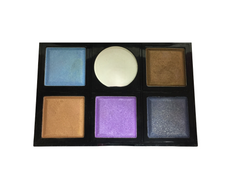 MEGAGA USA Glowish Micro Mini Natural Eyeshadow Palette Pack of 6