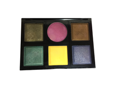 MEGAGA USA Glowish Micro Mini Natural Eyeshadow Palette Pack of 6
