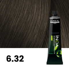 LOREAL PARIS INOA HAIR COLOR 6.32 DARK GOLDEN