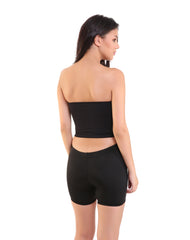 Kate Lightweight Mid Rise Boyleg Panty - Black