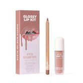 Kylie Cosmetics Glossy Lip Kit – 717 Coconut 2.0 (3ml)