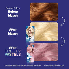 Schwarzkopf LIVE Ultra Brights SEMI-PERMANENT COLOUR P123 ROSE GOLD