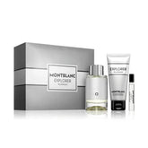 Mont Blanc Explorer Platinum For Men Set Edp 100ml + Edp 7.5ml + All-over Shower Gel 100ml