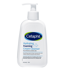 Cetaphil Hydrating foaming Cream Cleanser 236ml