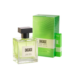 Engage One Soul Unisex Anytime Eau De Parfum For Men & Women - 100mL