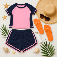 HydroFit Girls’ Swim & Surf Shorts Set