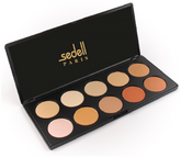 Sedell Professional Cream Concealer Camouflage Makeup Palette Contouring Kit Set of 10 Colors