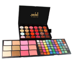 Sedell Professional 96 Colors Shimmer and Matte Eyeshadow Makeup Palette Cosmetic Contouring Kit