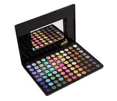 Sedel Professional Angel wings Shimmer Matte Powder Makeup Eye Shadow Palette-Set of 88 Colors