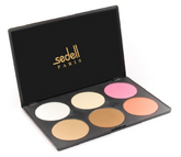 Sedell Professional Face Make Up Pallete - Set of 6 Colors