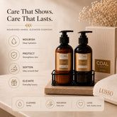 COAL Clean Beauty Hand Care Buddy 1 X Lusso Hand Wash 300 ml 1 X Lusso Moisturizer 300 ml