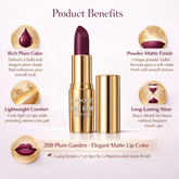 LAKME ROUGE BLOOM POWDER BULLET 4G 208 PLUM GARDEN