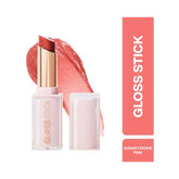 Makeup Revolution Pout Lip Gloss Stick – Shimmer Sugar Cookie Pink (3g)