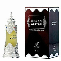 Afnan Concentrated Perfume Oil Dehn Al Oudh Abiyad EDP Oil 0.67 oz Fragrances