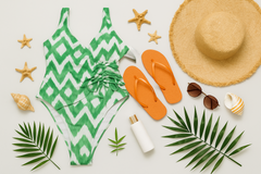 EMERALD WAVE ONE-PIECE