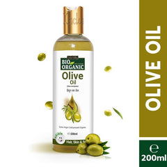 Indus Valley Bio-Organic Extra Virgin Olive Massage Oil (200 ml)