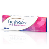 Freshlook OneDay - Daily Disposable Color Contact Lenses (-00.00, Gray, Pack of 10) - Kunchals