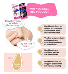 Biore Deep Cleansing Nose Strips Pore Pack - Black