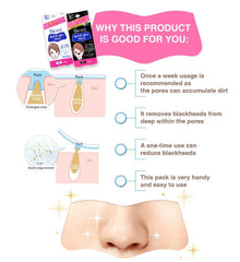 Biore Deep Cleansing Nose Strips Pore Pack - Black