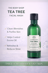 THE BODY SHOP TEA TREE FACIAL WASH 250ML - Kunchals