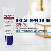 AQUAPHOR REPAIRS AND PROTECTS SUNSCREEN LIP PROTECTANT SPF30 10ML