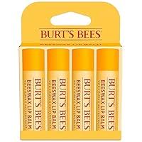 BURTS BEES MOISTURIZING 4 LIP BALMS 425