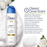 DOVE ORIGINAL MOISTURISING CREAM ANTI-TRANSPIRANT DEO 250ML