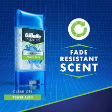 GILLETTE CLEAR + DRI-TECH ARCTIC ICE DEO STICK 107G