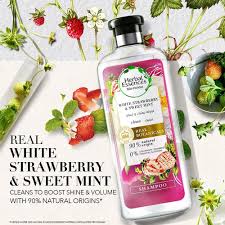 HERBAL ESSENCES CLEAN WHITE STRAWBERRY & SWEET MINT SHAMPOO - Kunchals