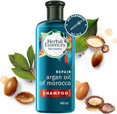 HERBAL ESSENCES SHAMPOO REPAIR 0% PARABENS COLOURANTS ARGAN OIL FOR MOROCCO 400ML