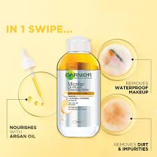 GARNIER MICELLAR OIL INFUSED CLEANSING WATER 125ML