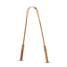 GOSADOW TOUNGE CLEANER COPPER WITH HANDLE